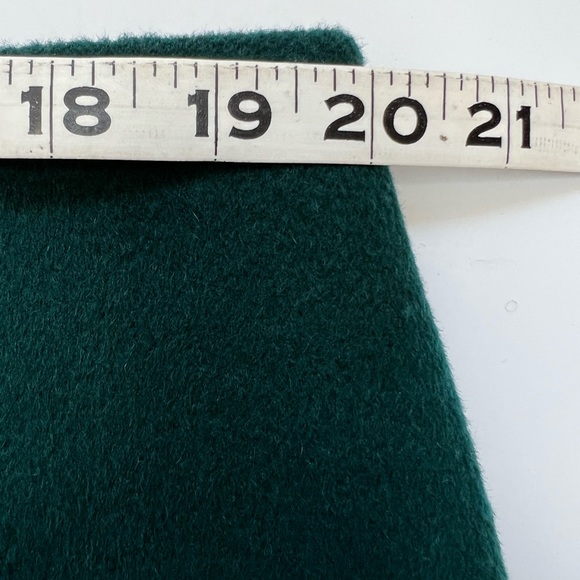Talbots Jewel Green Wool Blend Skirt - Picture 10 of 11